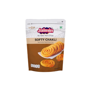 Jaimin Softy Chakli 200g – Light, Crispy & Spiced Indian Snack